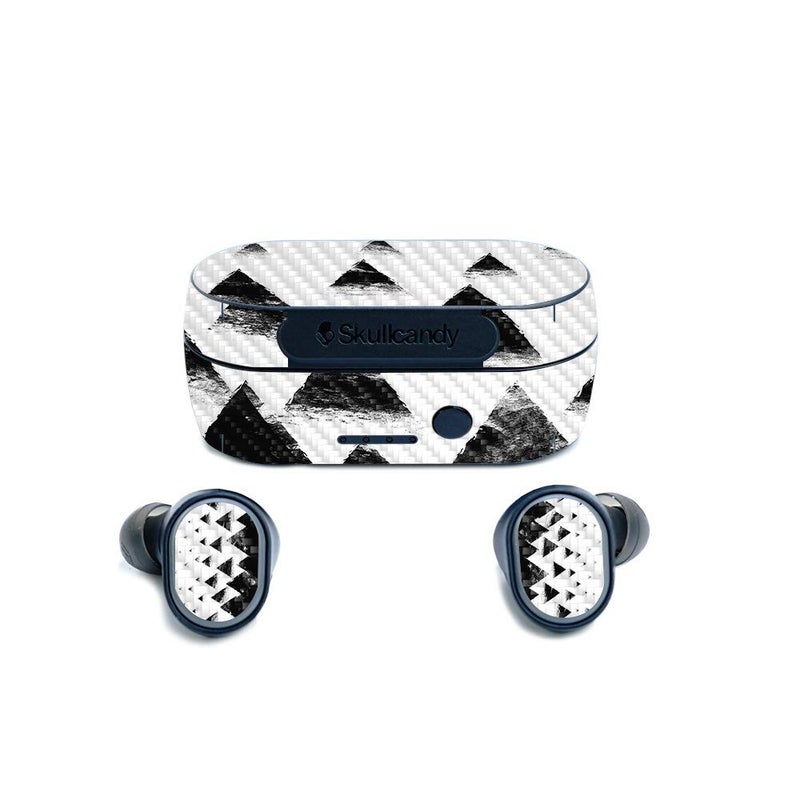 MIGHTY SKINS MightySkins Carbon Fiber Skin for SkullCandy Sesh True Wireless Earbuds - Black Hills | Protective, Durable Textured Carbon Fiber Finish | Easy to Apply, Remove, and Change Styles | Made in The USA (CF-SKSE-Black Hills) - Image 1